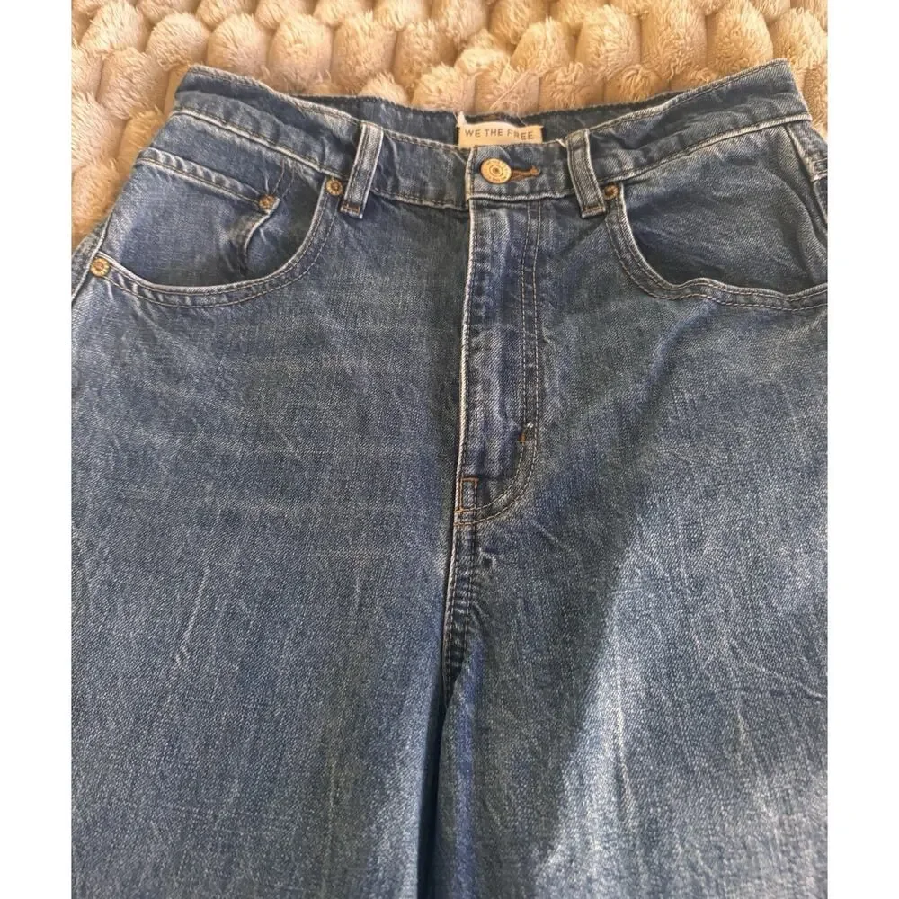 FREE PEOPLE We The Free Libre Wide-Leg Jeans Women's Size 27